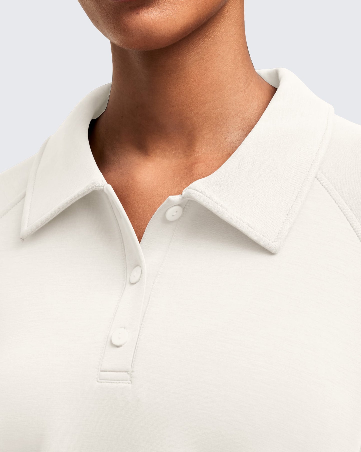 Smoofit Polo Pullover Button Up Sweatshirts