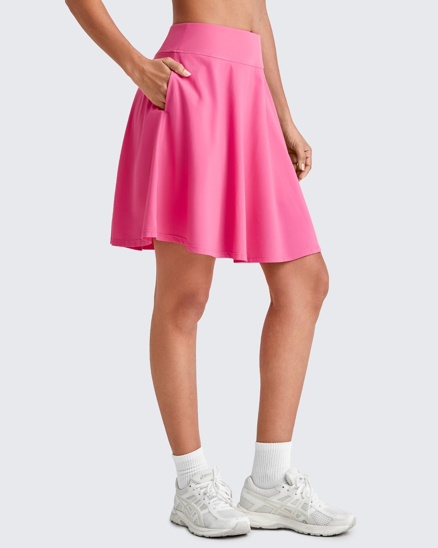 Built-in Shorts Knee Length Tennis Skirts 20