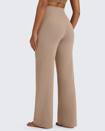 G4Free Activewear BareFeel Seamless High-Waist Dressy Pants 29 #Taupe / S-Taupe / M-Taupe / L-Taupe / XL-Taupe / XXL-Black / S-Black / M-Black / L-Black / XL-Black / XXL