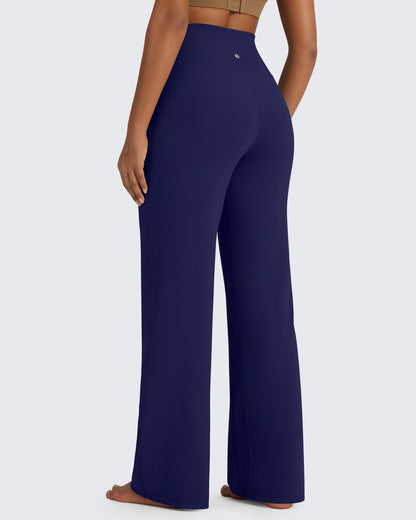 G4Free Activewear BareFeel Seamless High-Waist Dressy Pants #Black / S-Black / M-Black / L-Black / XL-Black / XXL-Black / XS-Blue grey / S-Blue grey / M-Blue grey / L-Blue grey / XL