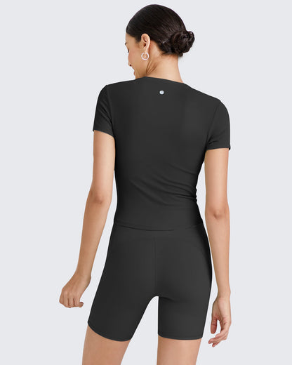 G4Free Activewear BareFeel Half Zip Slim Fit Athletic Shirts #Black / S-Black / M-Black / L-Black / XL-Black / XS-Dark Grey / S-Dark Grey / M-Dark Grey / L-Dark Grey / XL-Dark Grey / XS