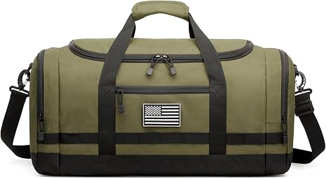 G4Free 40L Duffle Bag for Gym, Sports, Travel, Carry On Bags Women Men