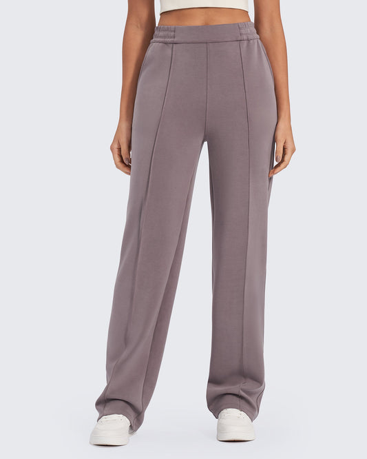 G4Free Activewear Smoofit Loose High-Rise Elastic Dressy Pants #Black / S / 27 Inseam-Black / S / 29 inseam-Black / S / 31 inseam-Black / M / 27 Inseam-Black / M / 29 inseam-Black / M / 31 inseam-Black / L / 27 Inseam-Black / L / 29 inseam-Black / L / 31 inseam-Black / XL / 27 Inseam