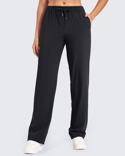 G4Free Activewear Bizcasual Business Drawstrings Straight Pants #Black / S / 29 inseam-Black / S / 31 inseam-Black / S / 33 inseam-Black / M / 29 inseam-Black / M / 31 inseam-Black / M / 33 inseam-Black / L / 29 inseam-Black / L / 31 inseam-Black / L / 33 inseam-Black / XL / 29 inseam