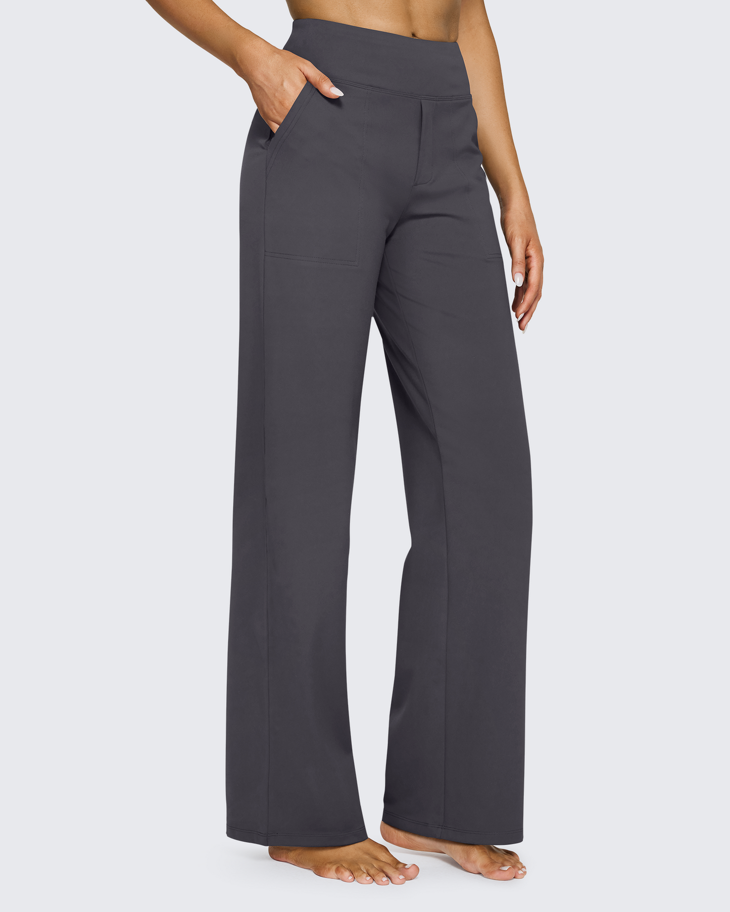 Loose High-Waist Business Casual Pants 29
