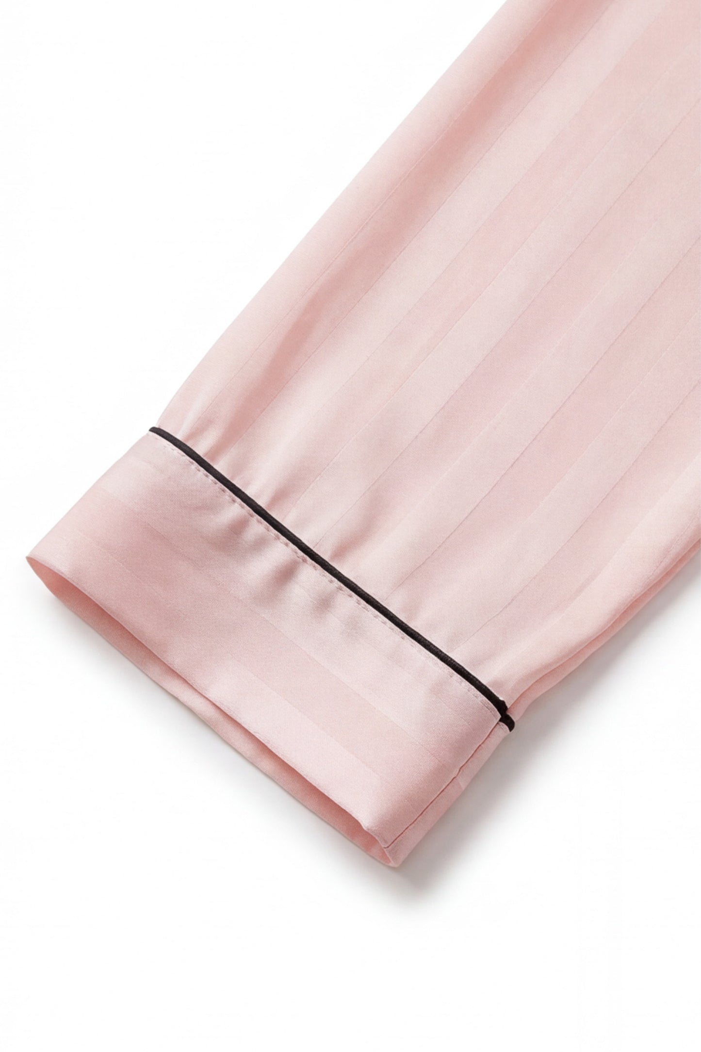 Geoflora Pink Button-Down Long Sleeve Pajama Top