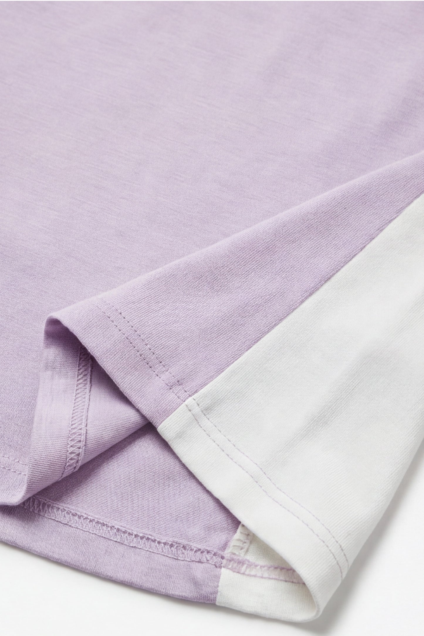 EASYSO Light Purple V-Neck Knit Slip Midi Dress
