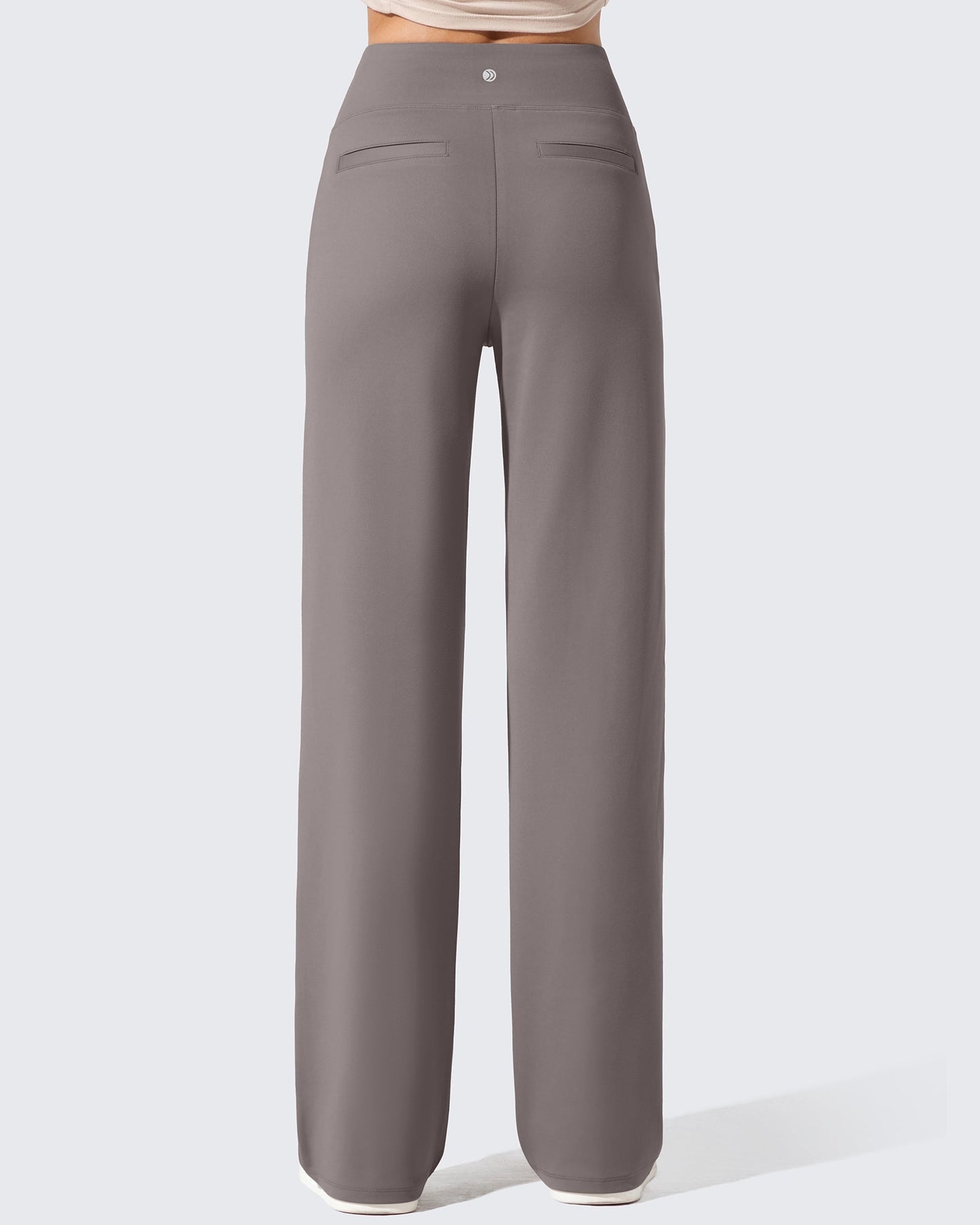 Fleece Lined High-Waisted Dressy Pants