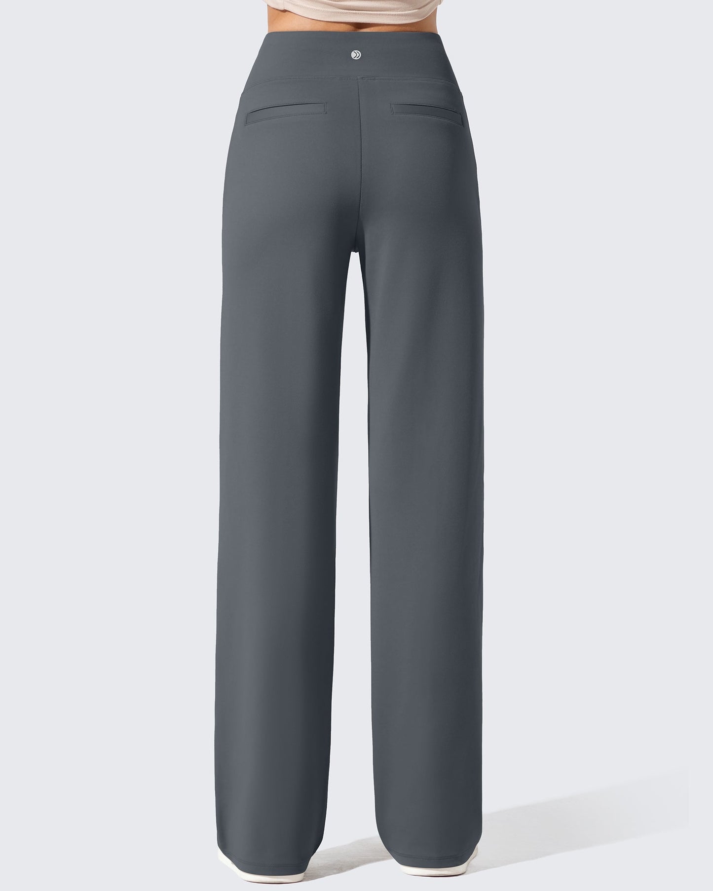 Fleece Lined High-Waisted Dressy Pants
