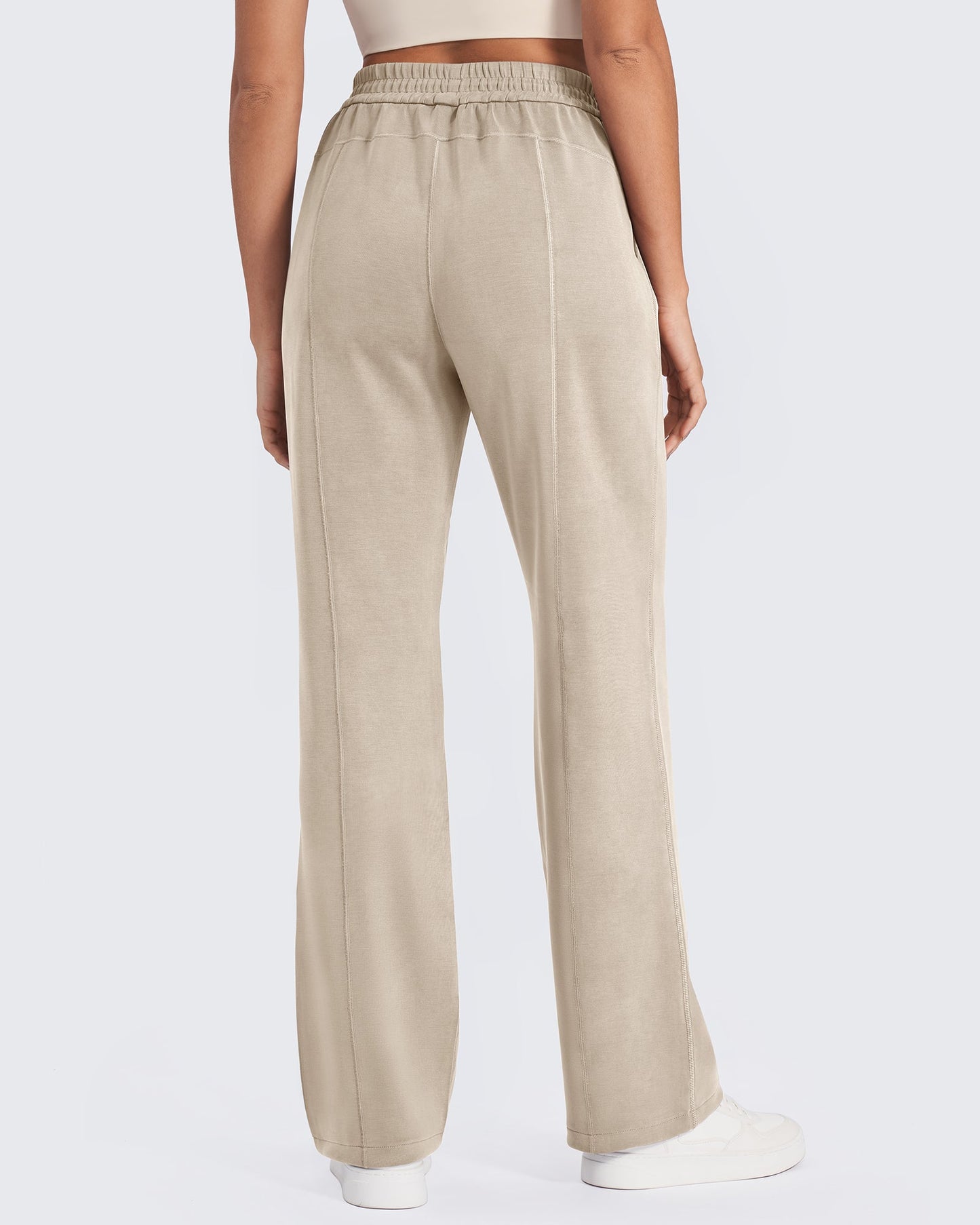 Smoofit Mid-Waist Wide Leg Sweatpants 31