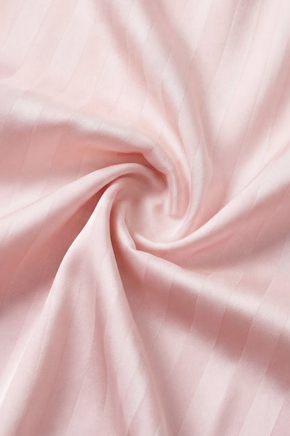 Geoflora Pink Elastic Waist Casual Wide Leg Pants - Lightweight Comfort Sleepwear Loungewear Trousers
