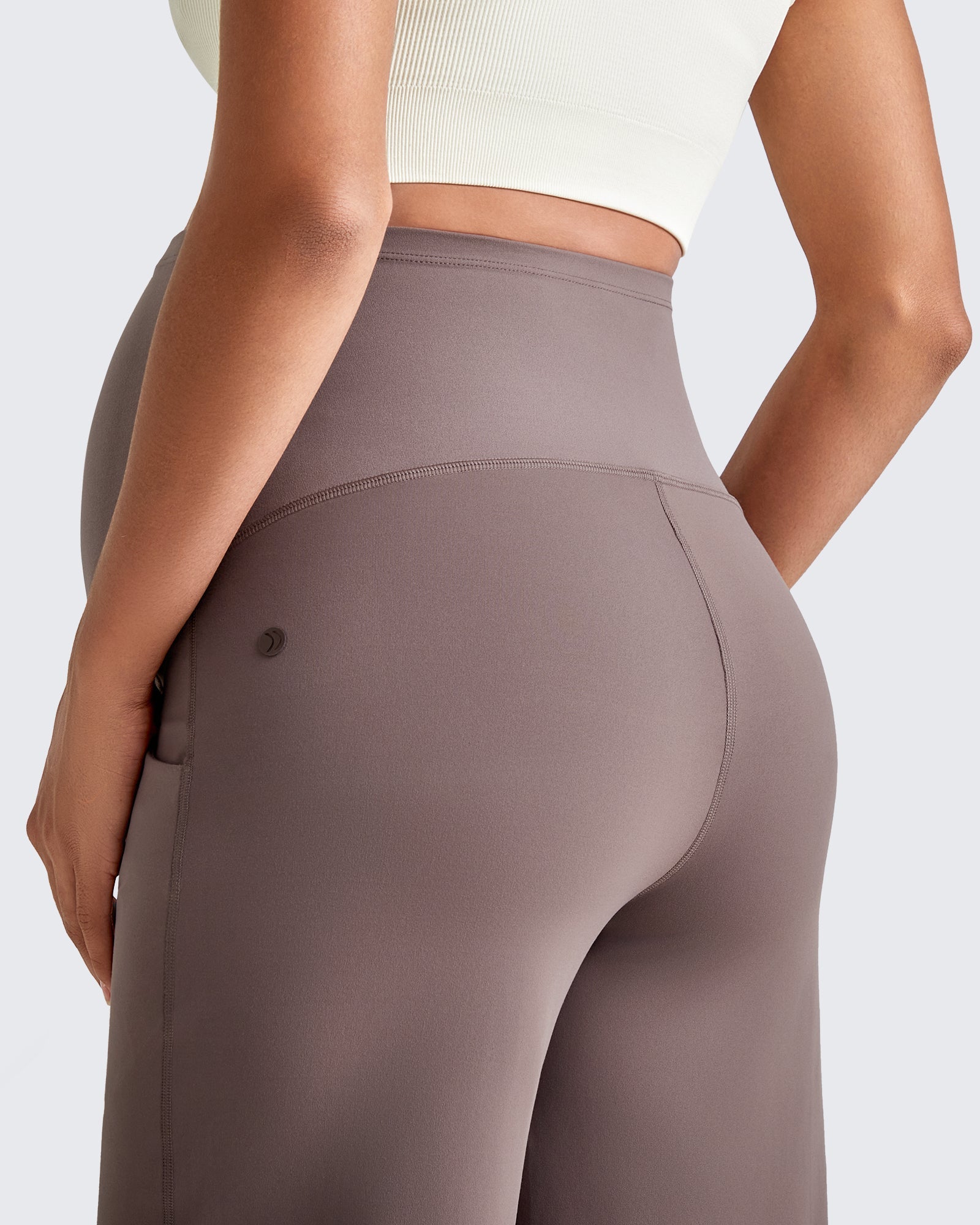 G4Free Activewear Wide Leg Pockets Front Pleats Maternity #Black / S / 28 Inseam-Black / S / 30 Inseam-Black / S / 32 Inseam-Black / M / 28 Inseam-Black / M / 30 Inseam-Black / M / 32 Inseam-Black / L / 28 Inseam-Black / L / 30 Inseam-Black / L / 32 Inseam-Black / XL / 28 Inseam