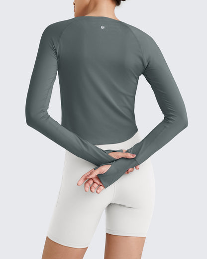 G4Free Activewear UPF 50+ Rash Guard UV Protection Long Sleeve #
