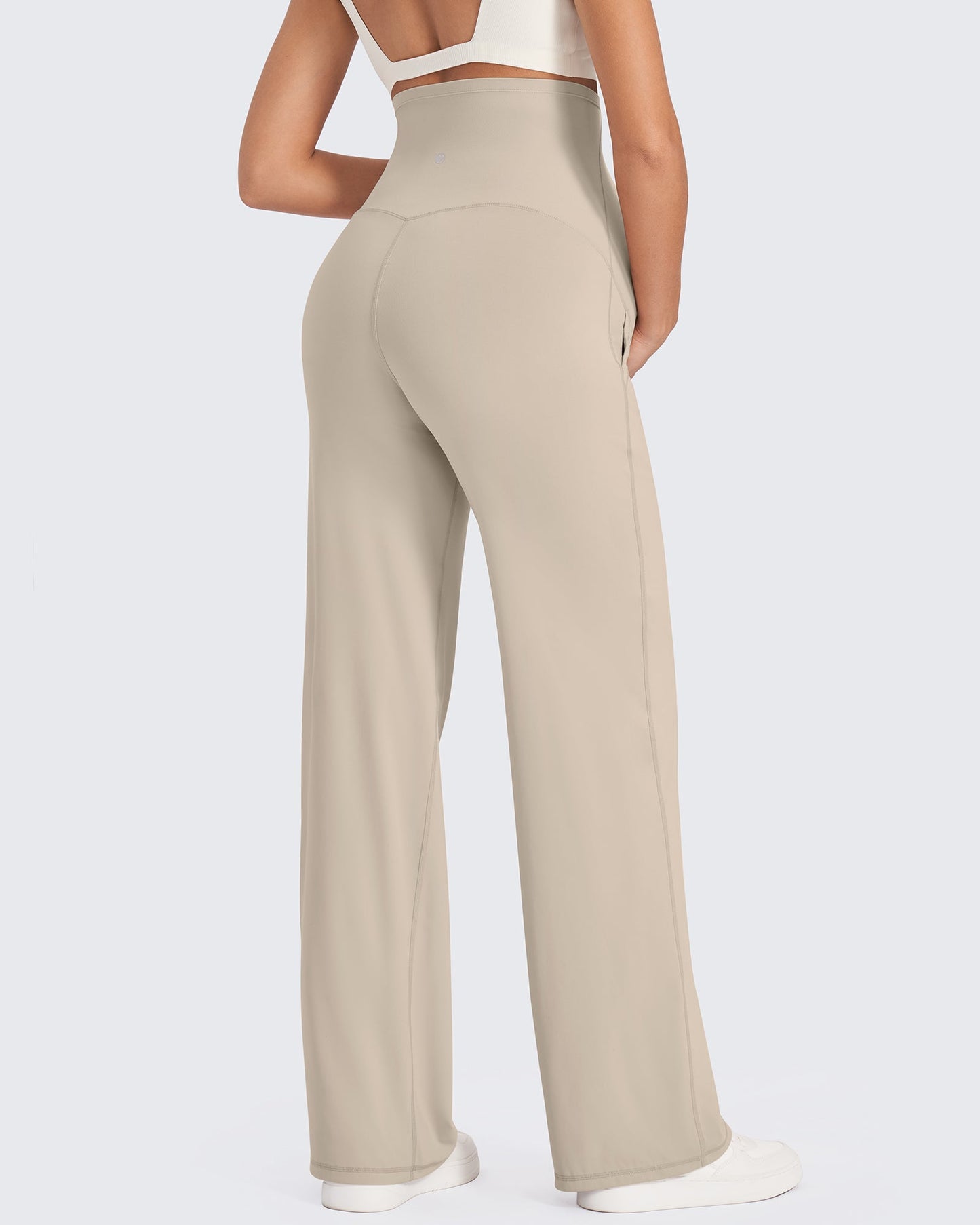 Maternity Stretch Wide Leg Pants