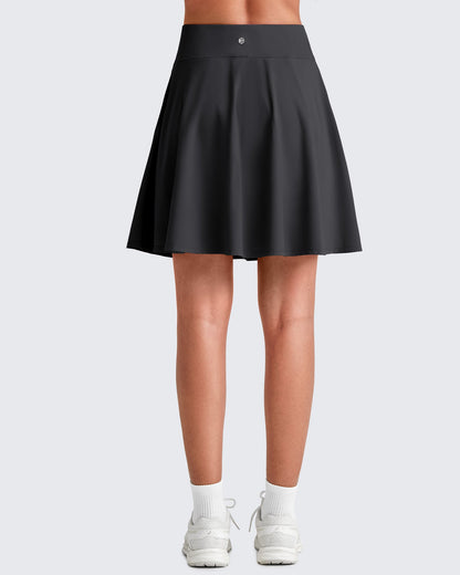 Built-in Shorts Knee Length Tennis Skirts 20