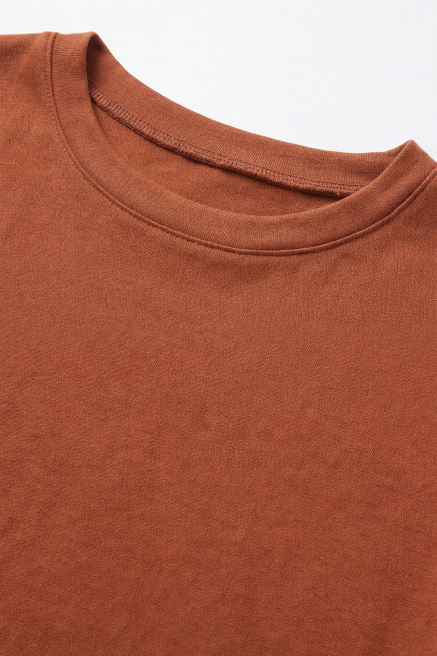 EASYSO Travel-Ready Curved Hem Pullover – Buttery Soft Peach-Skin Crewneck Lounge Top