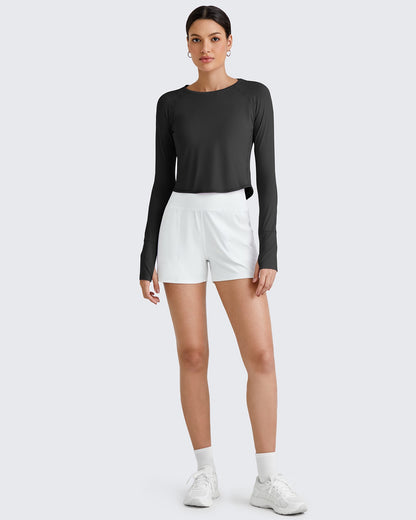 G4Free Activewear UPF 50+ Rash Guard UV Protection Long Sleeve #Black / S-Black / M-Black / L-Black / XL-Black / XS-White / S-White / M-White / L-White / XL-White / XS