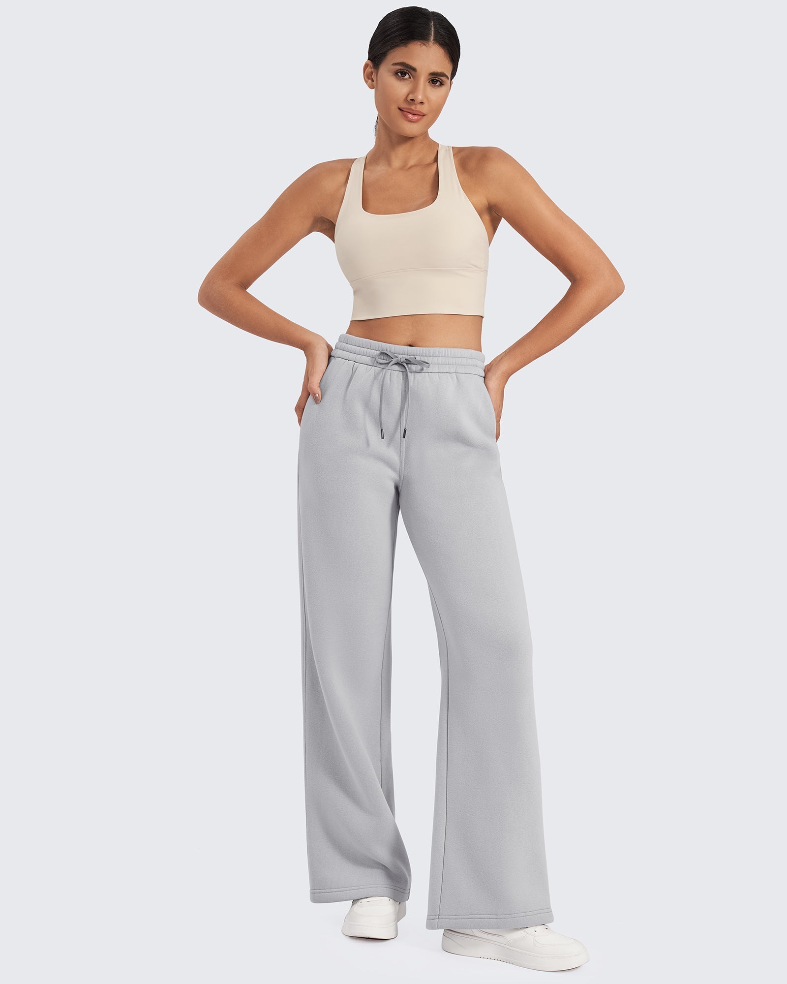 G4Free Activewear Fleece Lined Drawstring High-Waist Pants #Black / S / 29 inseam-Black / S / 31 inseam-Black / S / 33 inseam-Black / M / 29 inseam-Black / M / 31 inseam-Black / M / 33 inseam-Black / L / 29 inseam-Black / L / 31 inseam-Black / L / 33 inseam-Black / XL / 29 inseam