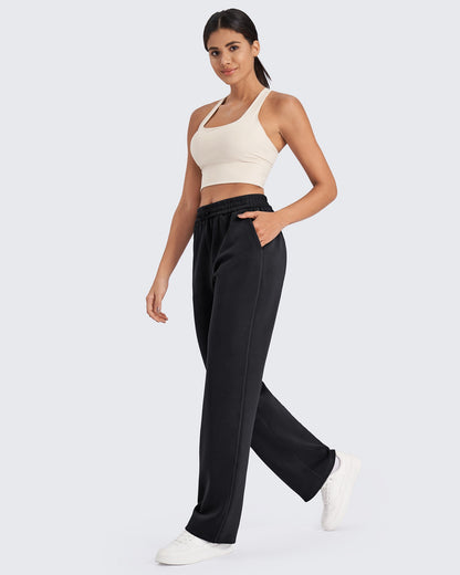 G4Free Activewear Smoofit Mid-Waist Wide Leg Sweatpants #Black / S / 27 Inseam-Black / S / 29 inseam-Black / S / 31 inseam-Black / M / 27 Inseam-Black / M / 29 inseam-Black / M / 31 inseam-Black / L / 27 Inseam-Black / L / 29 inseam-Black / L / 31 inseam-Black / XL / 27 Inseam