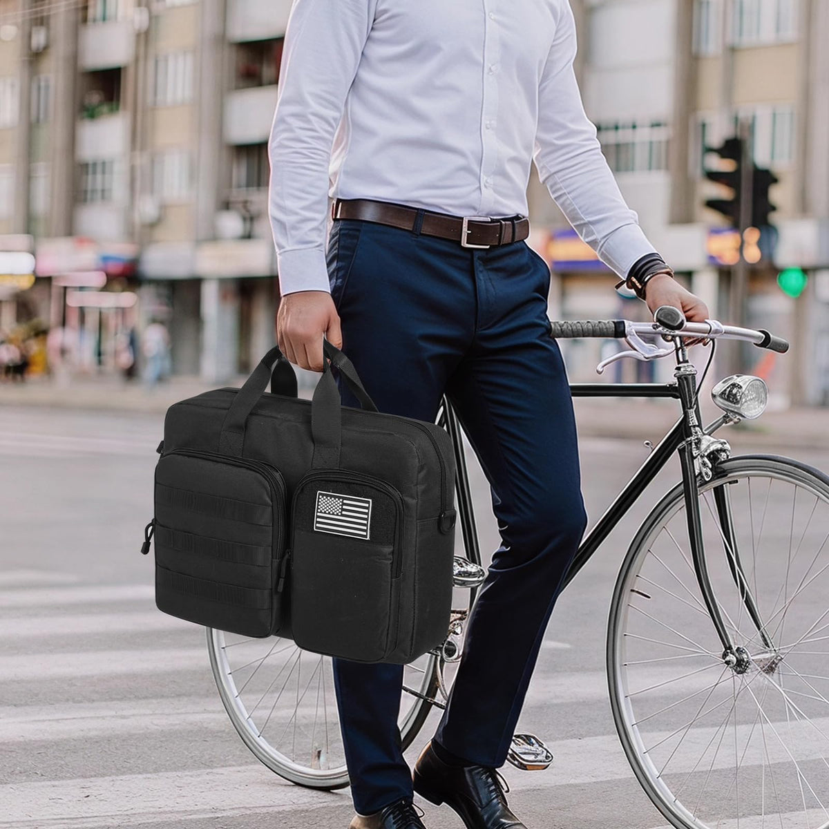 Tactical Messenger Bag with Laptop Compartment