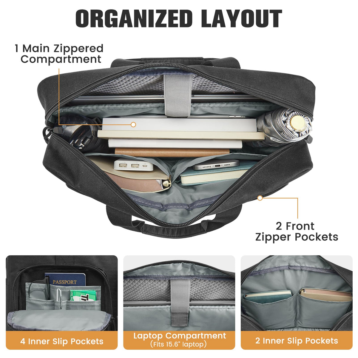 Tactical Messenger Bag with Laptop Compartment
