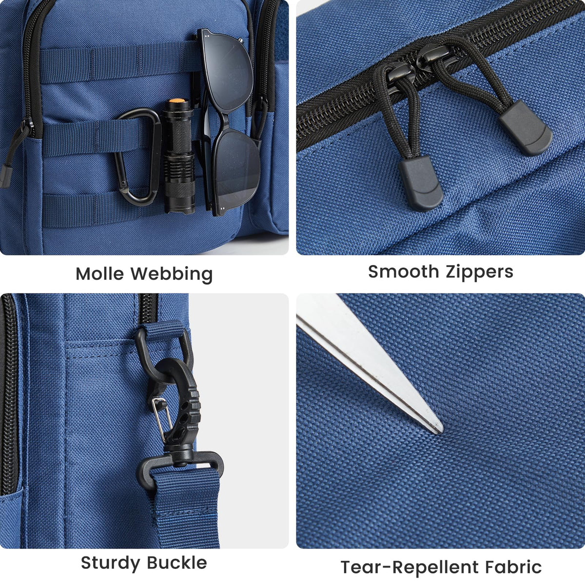 Tactical Messenger Bag with Laptop Compartment