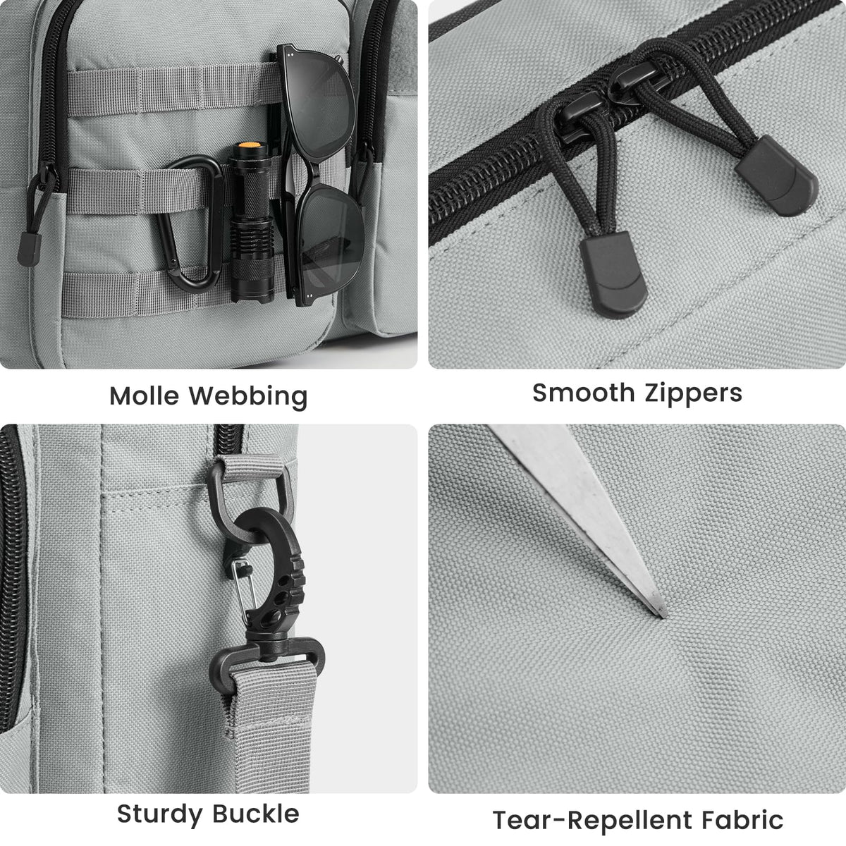 Tactical Messenger Bag with Laptop Compartment