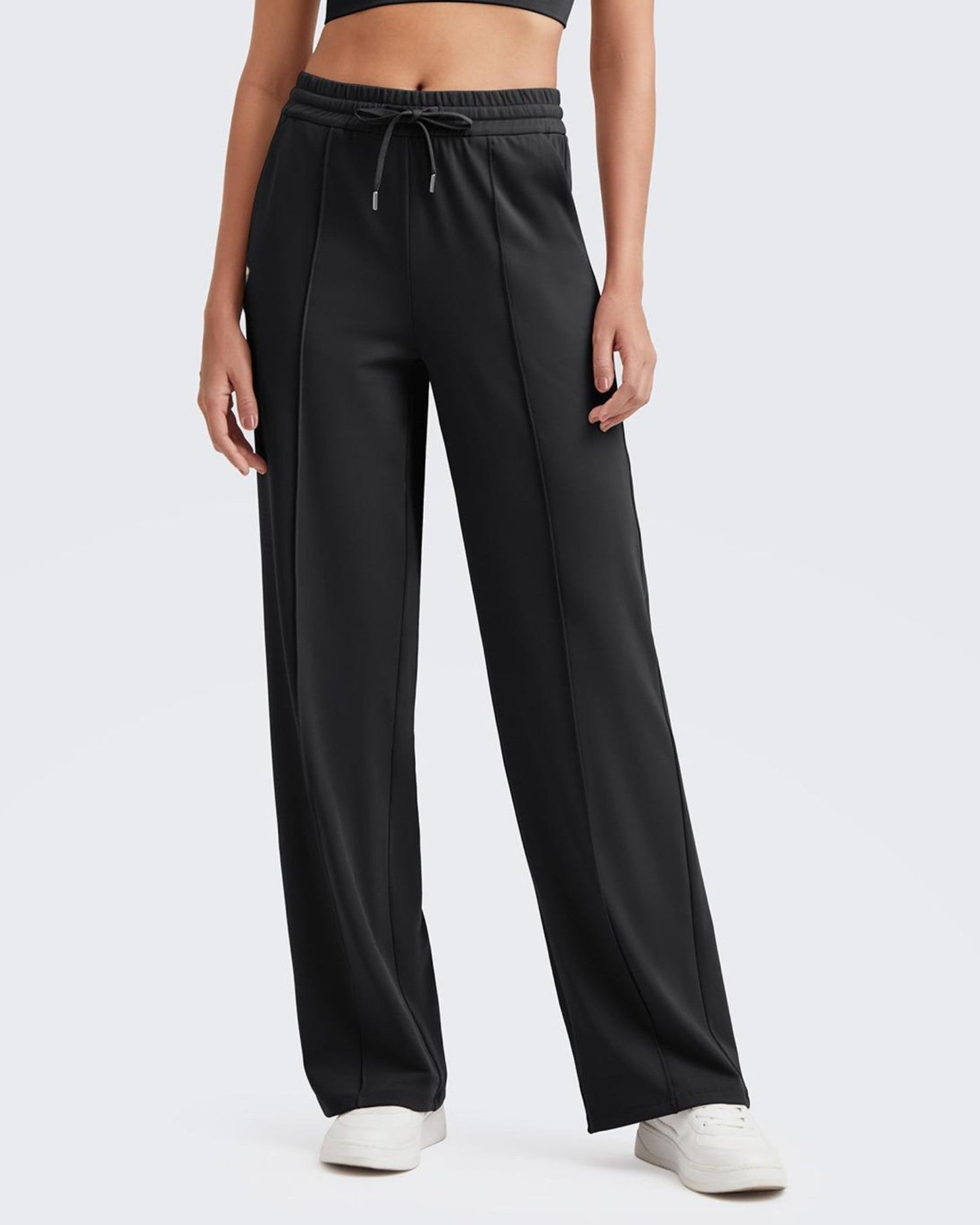 G4Free Activewear Loose Front Pleats Drawstring Casual Pants #Black / S / 28 Inseam-Black / S / 30 Inseam-Black / S / 32 Inseam-Black / M / 28 Inseam-Black / M / 30 Inseam-Black / M / 32 Inseam-Black / L / 28 Inseam-Black / L / 30 Inseam-Black / L / 32 Inseam-Black / XL / 28 Inseam