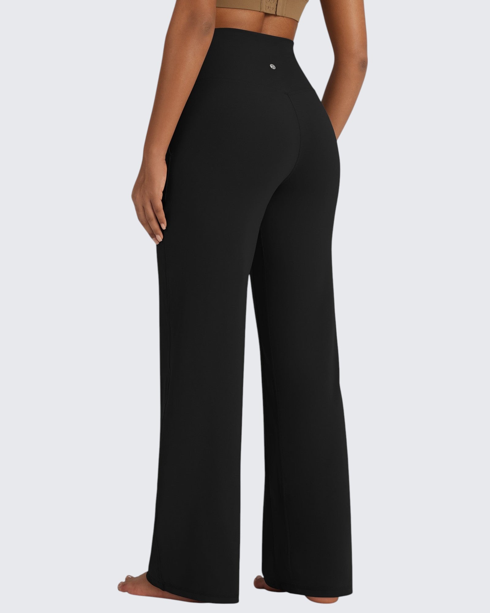 G4Free Activewear BareFeel Seamless High-Waist Dressy Pants #Black / S-Black / M-Black / L-Black / XL-Black / XXL-Black / XS-Blue grey / S-Blue grey / M-Blue grey / L-Blue grey / XL